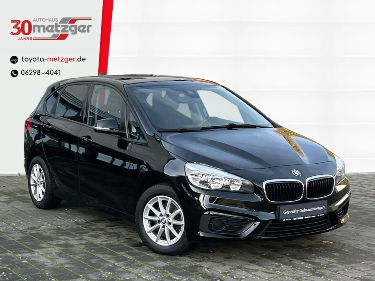 BMW 218 Active Tourer D +Sitzheizung +Bluetooth +Tempomat Noir - 1
