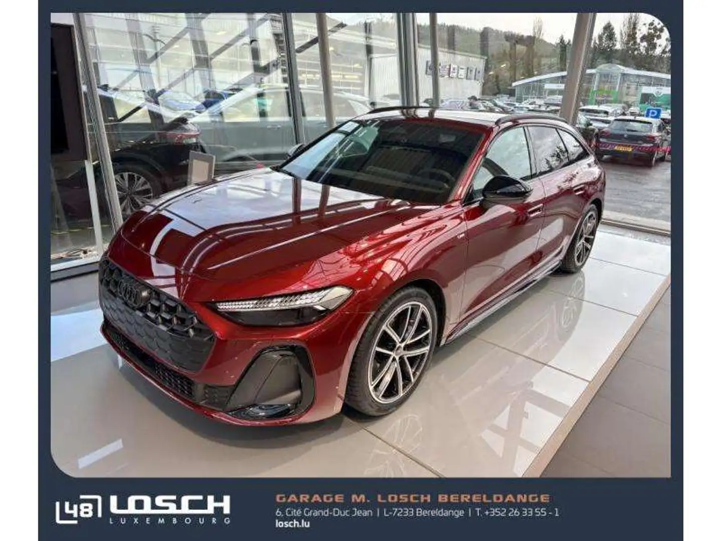 Audi A5 Avant TDI quattro 150 kW S tro Red - 1