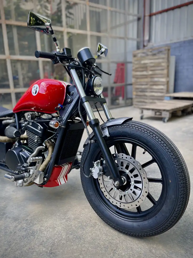 Leonart Daytona Bobber homologada en Ficha Tecnica Czerwony - 2