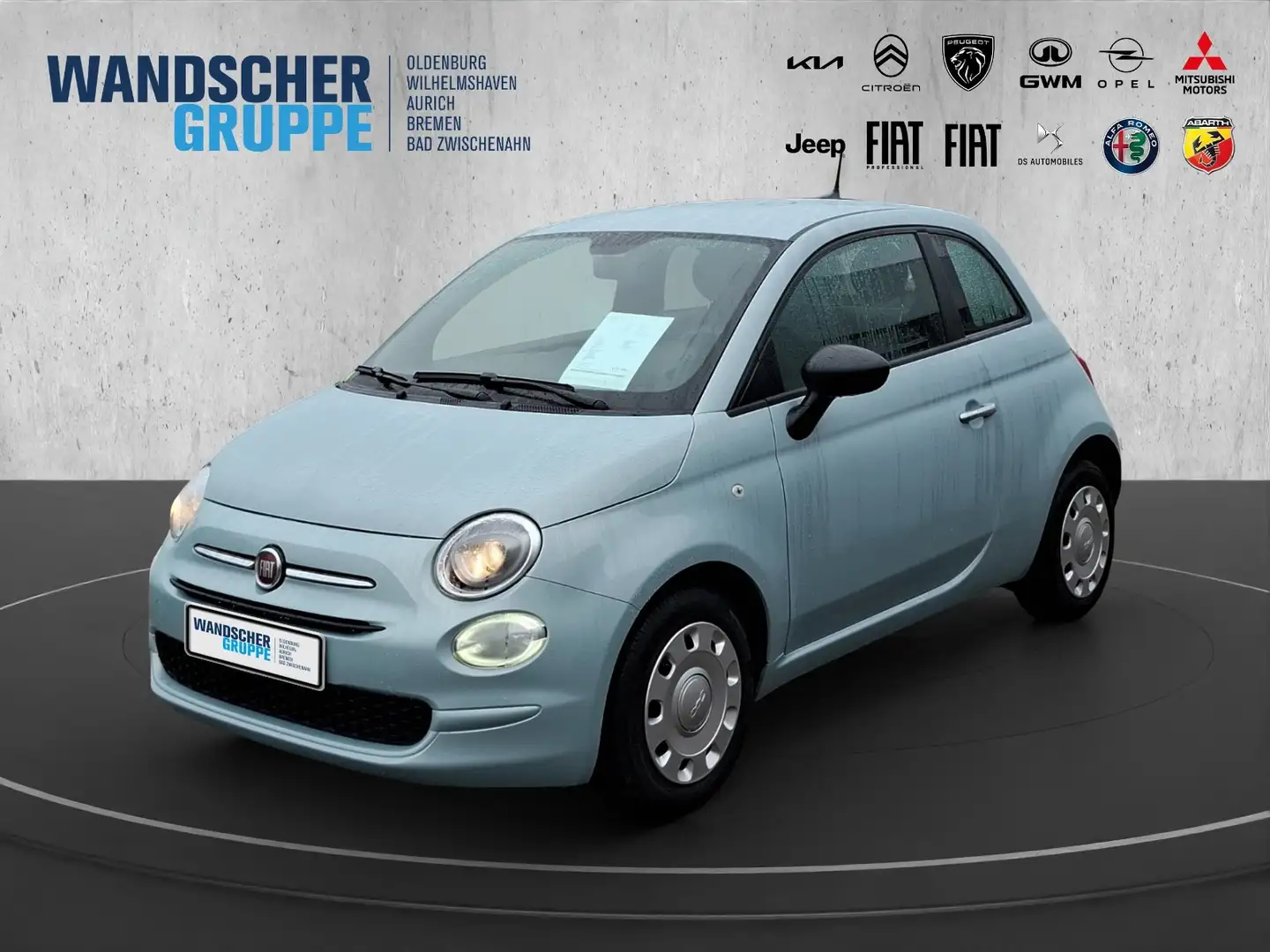 Fiat 500 1.0 LM+PDC+SoundSys Grün - 1