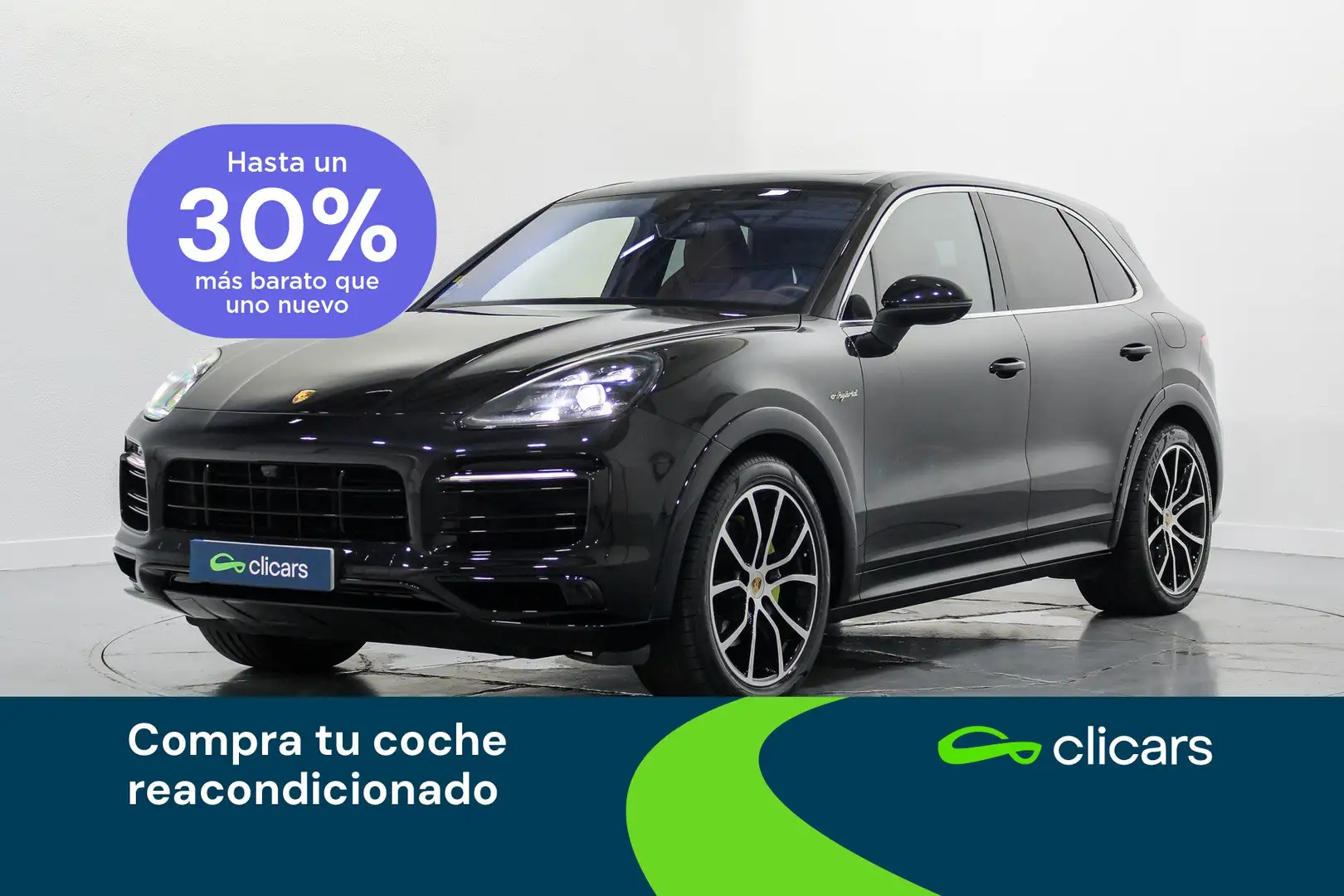Porsche Cayenne E-Hybrid Aut. Noir - 1
