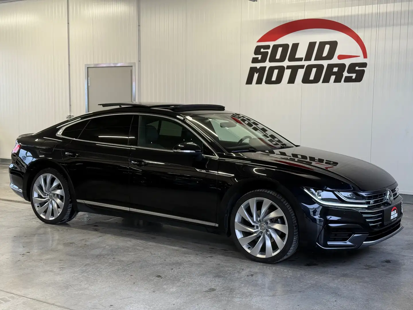 Volkswagen Arteon 2,0 TDI SCR DSG 3x R-Line Panorama/Digital/ACC Schwarz - 2