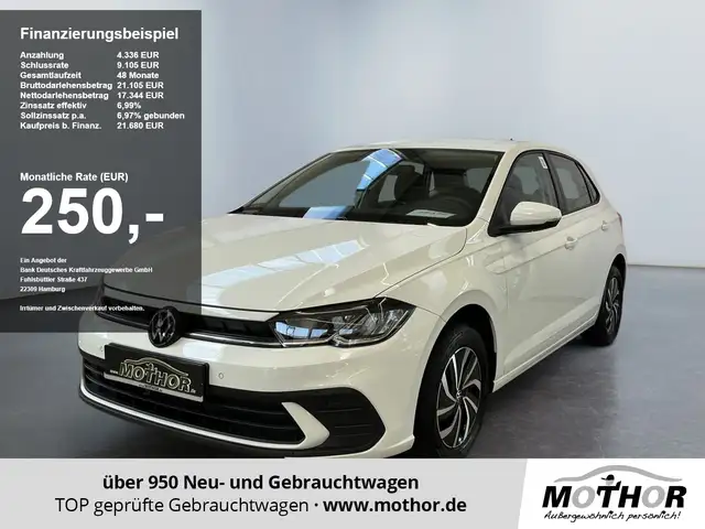 2025 Volkswagen Polo in White for sale