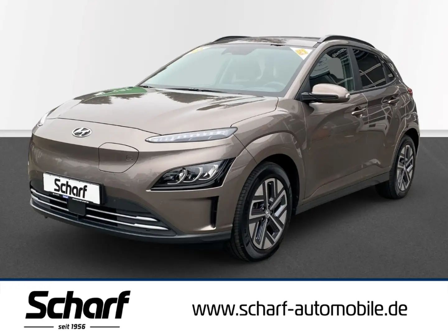 Hyundai KONA Elektro Trend Navi Soundsystem LED Auto Klimaautom Bronze - 1