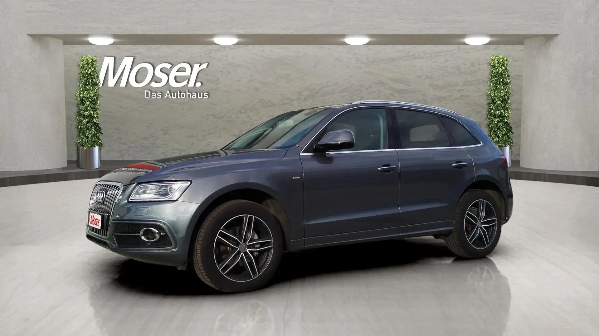 Audi Q5 2.0 tdi quattro 190cv s-tronic S-Line Gris - 1