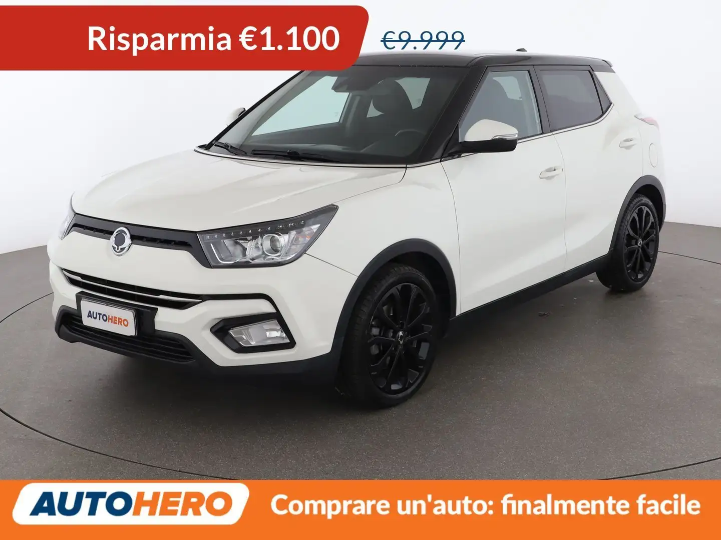 SsangYong Tivoli 1.6 Be 4x2 Blanc - 1