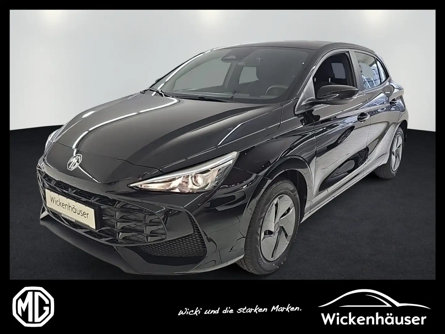 MG MG3 Hybrid Standard HEV SpurH KeyLess PDC Black - 1