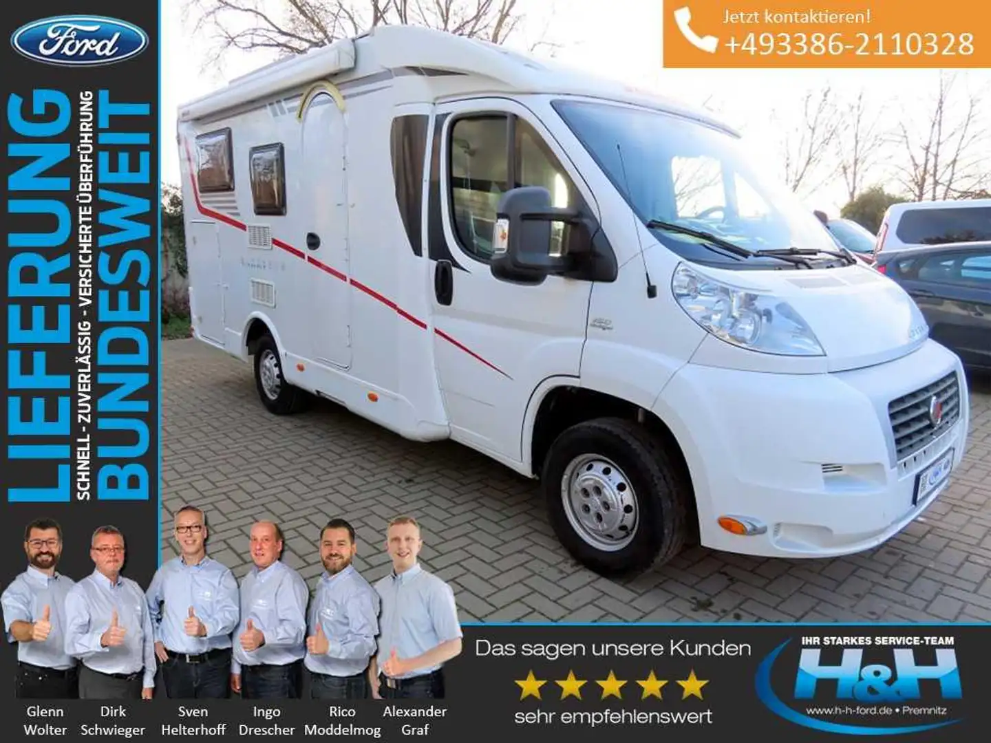 Dethleffs Globebus 2.3 D  T011/T015 Blanc - 1