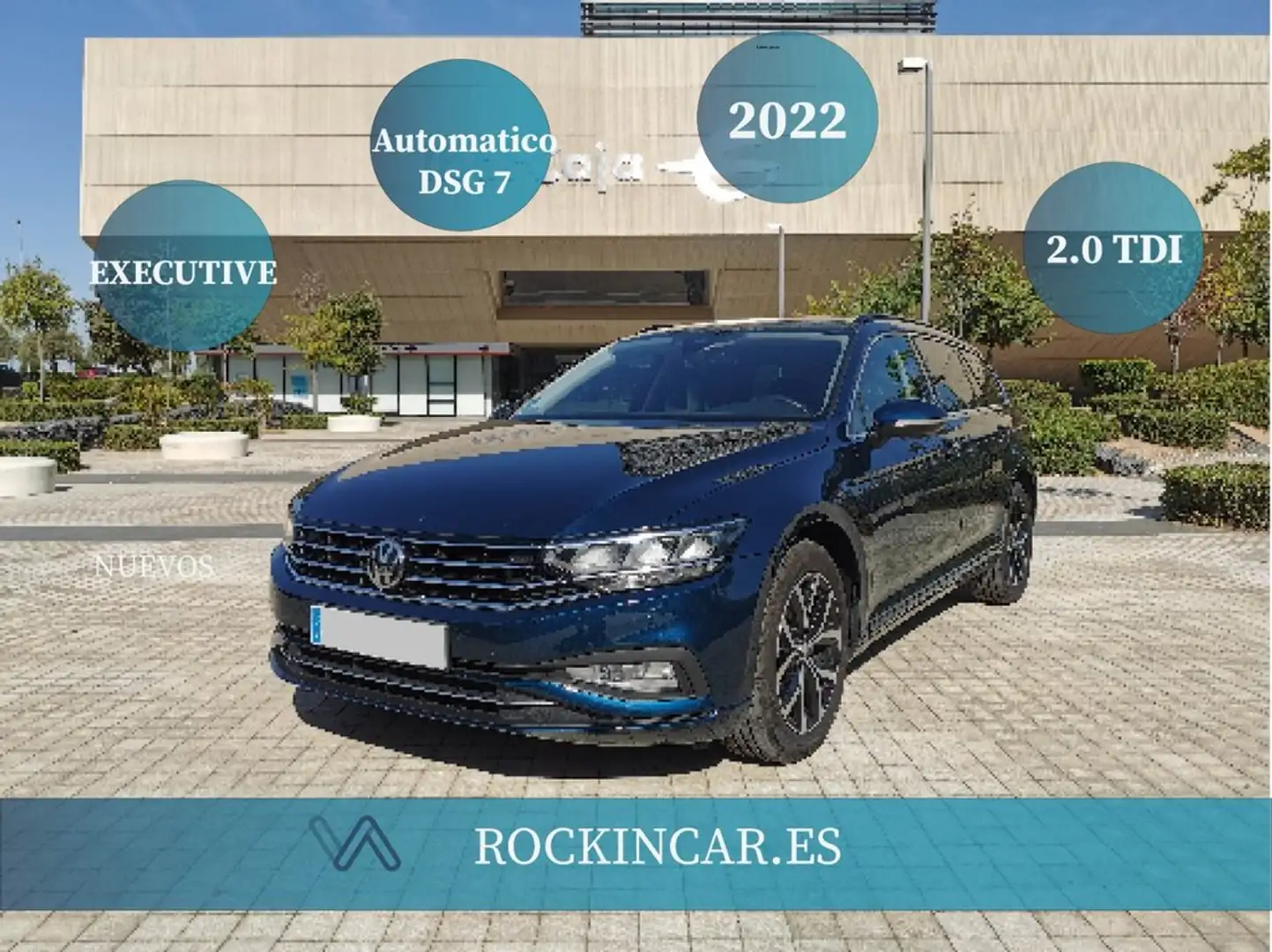 Volkswagen Passat Executive 2.0 TDI 110kW (150CV) DSG Gris - 1