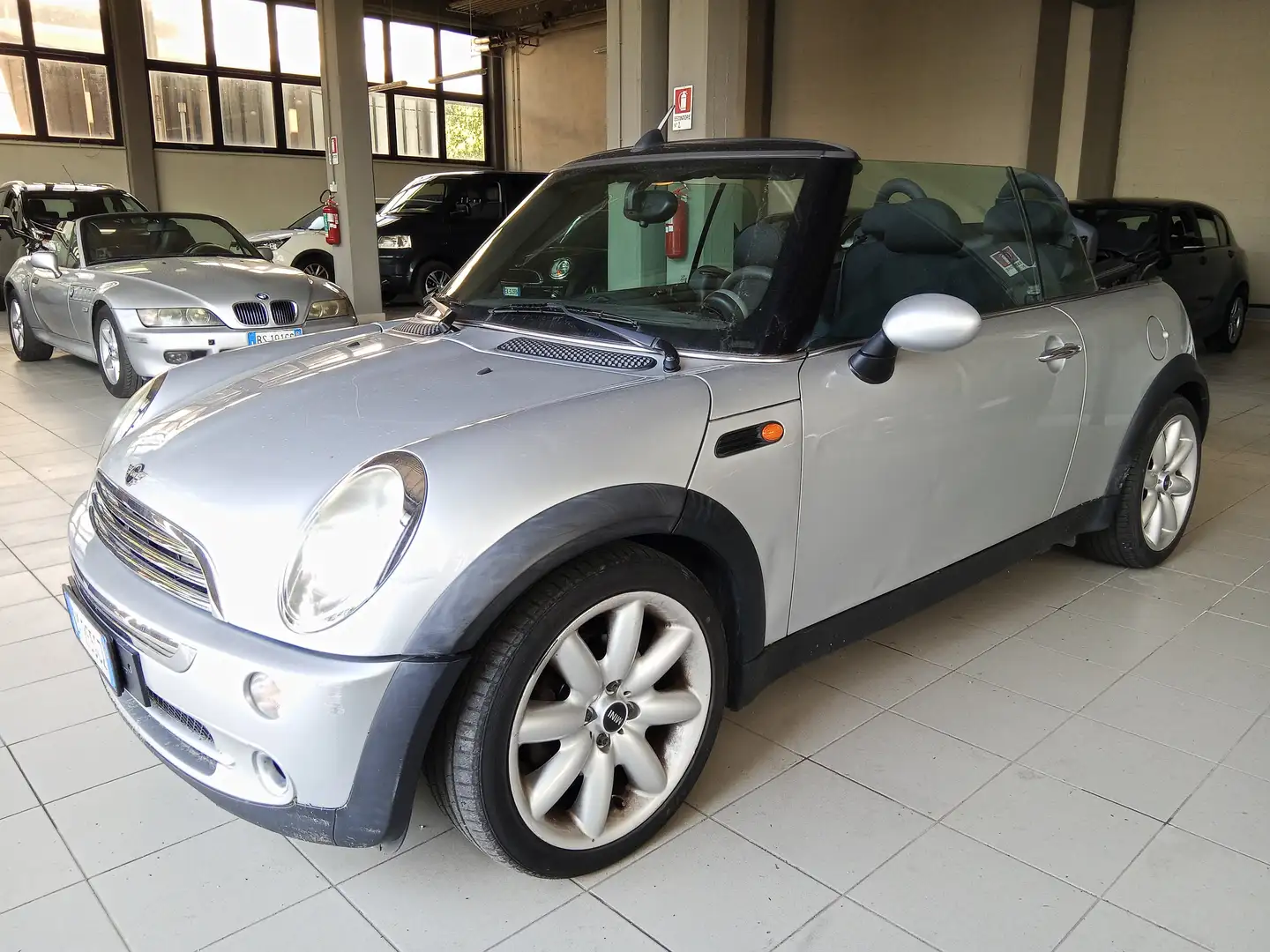 MINI Cooper Cabrio Mini II R52 Cabrio 1.6 Pepper Argento - 1