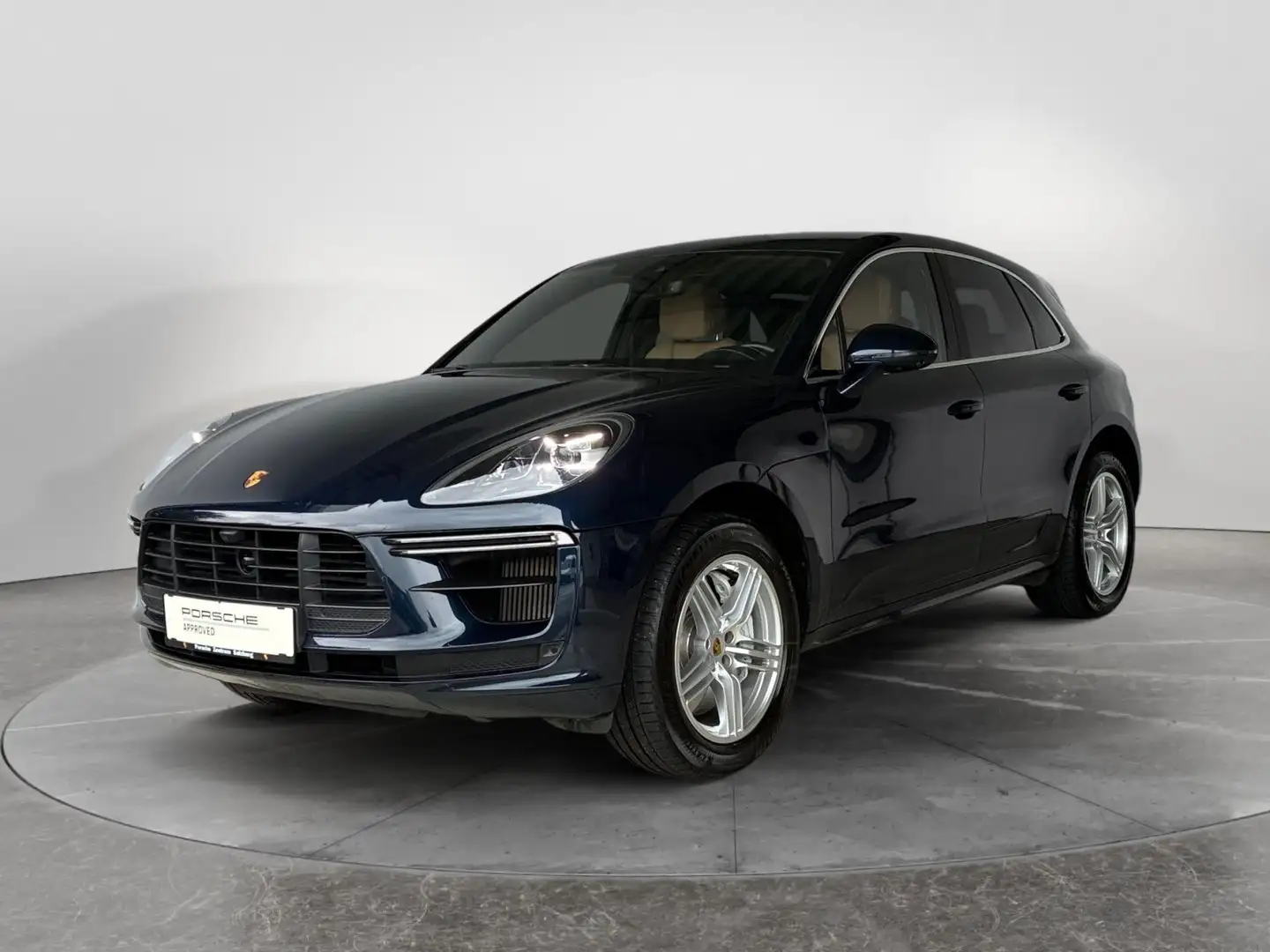Porsche Macan Turbo II Blau - 1