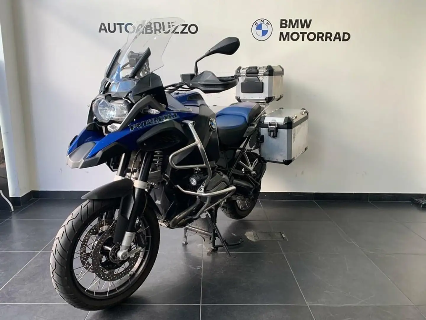 BMW R 1200 GS Adventure Abs Blu/Azzurro - 2