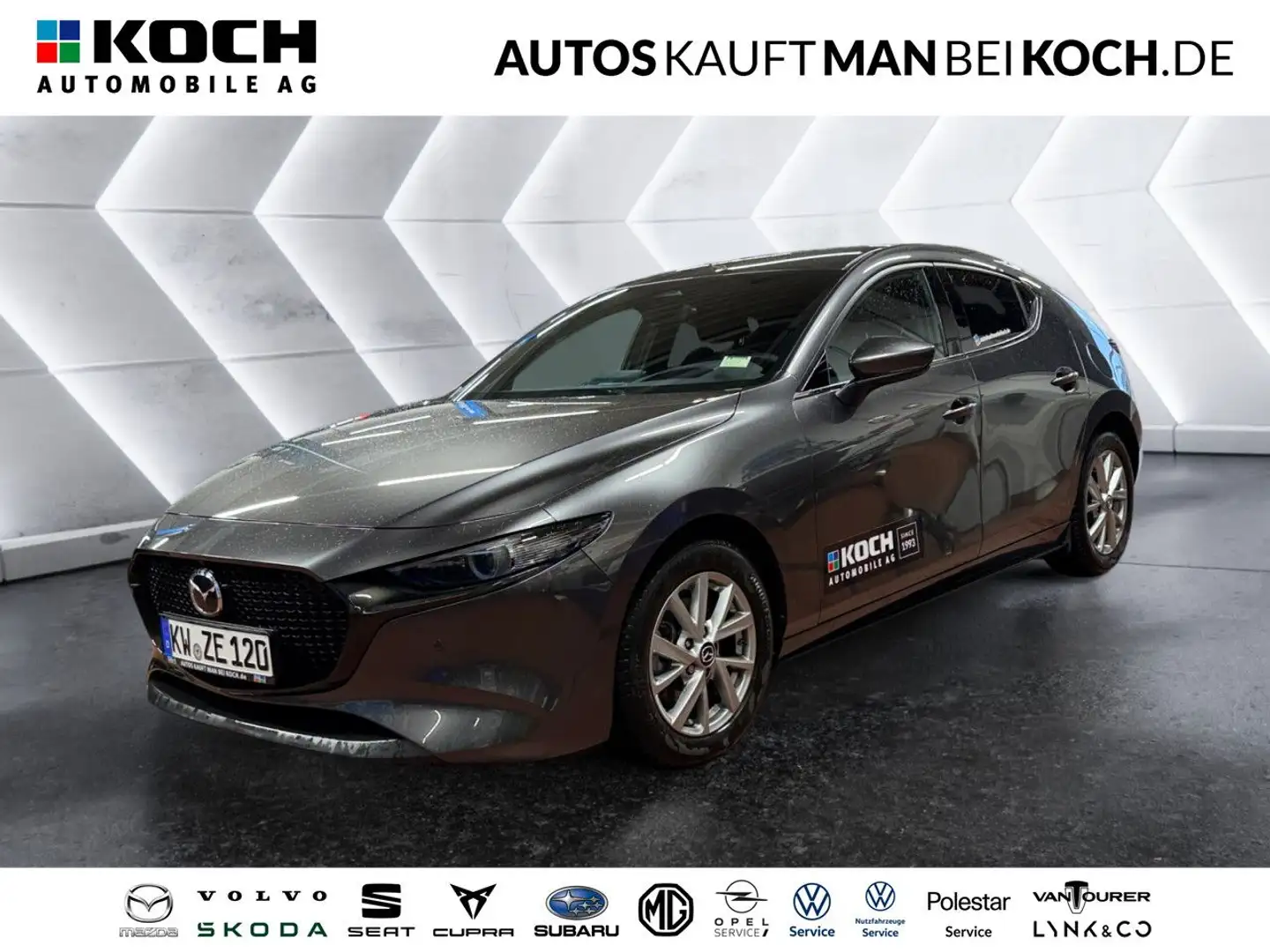 Mazda 3 2.0L SKY- X 186ps6AT 2025 FWD Exclusive-line LED Grau - 1