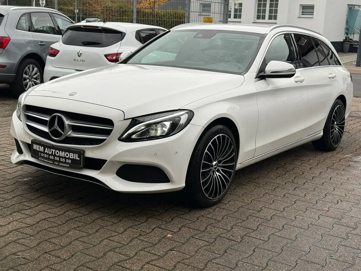 Mercedes-Benz C 220 T BlueTec / d (205.204) 1 Hand Secheckheft Navi Blanc - 2