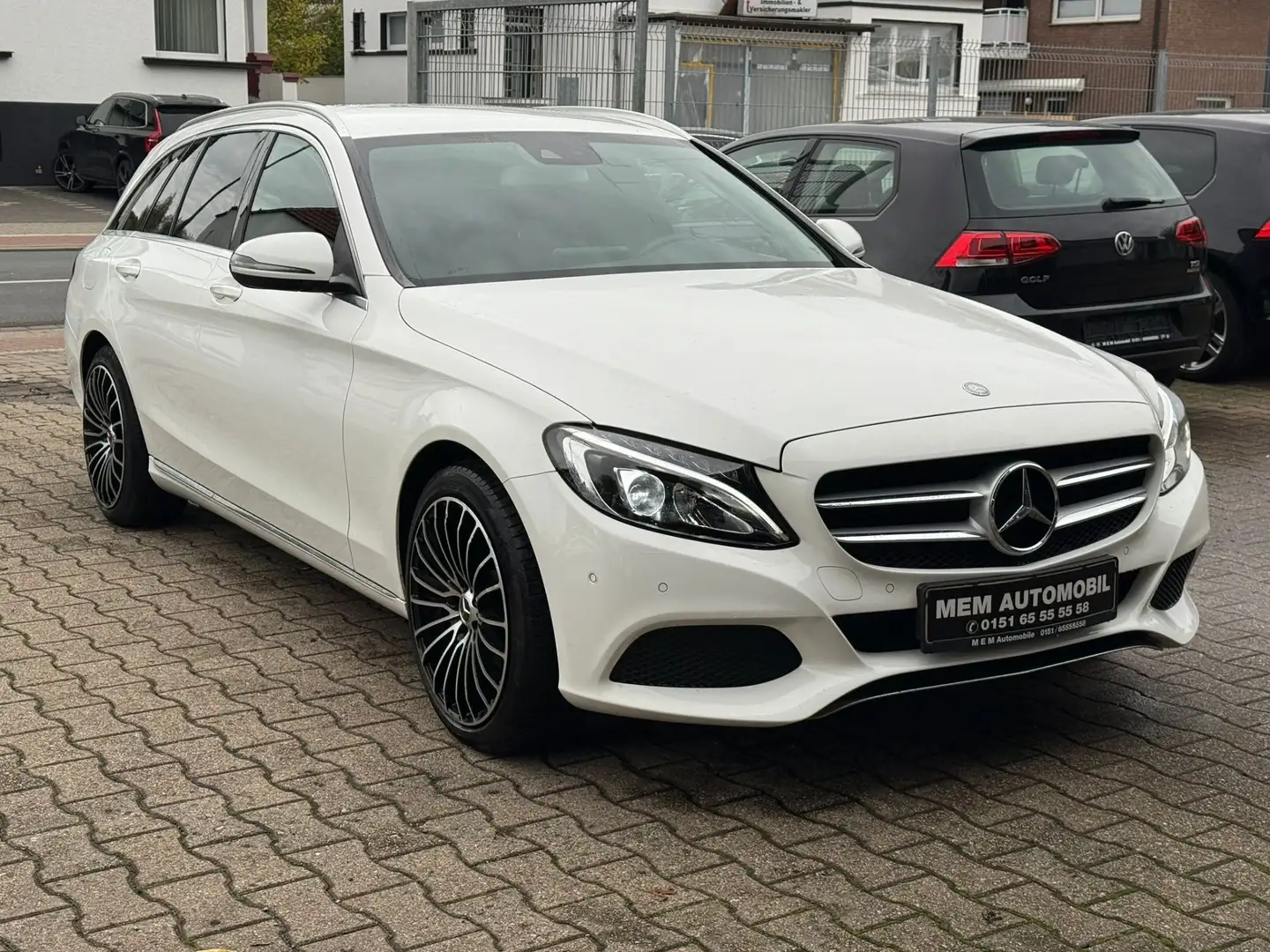 Mercedes-Benz C 220 T BlueTec / d (205.204) 1 Hand Secheckheft Navi Blanc - 1