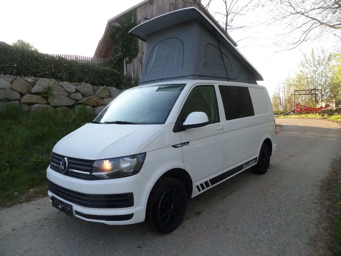 Volkswagen T6 Kombi KR 2,0 TDI Aufstelldach ähnl. California Weiß - 1