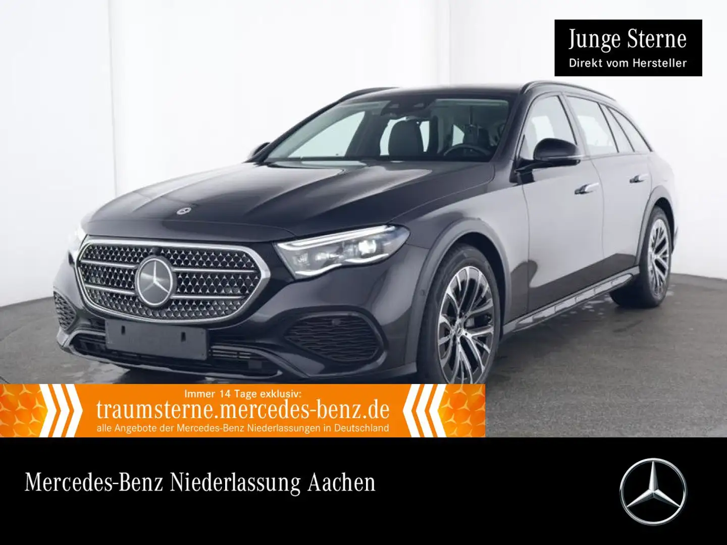 Mercedes-Benz E 300 de T 4M Hybrid Avantgarde Fahrass Pano HUD Grijs - 1