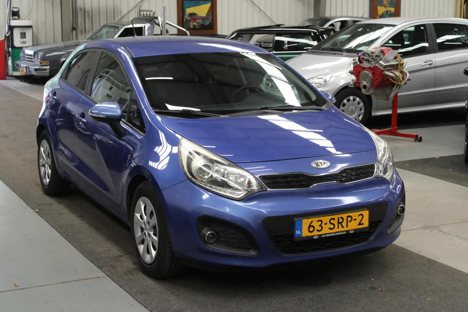 Kia Rio 1.2 CVVT Super Pack Airco, Cruise, NAP Azul - 2