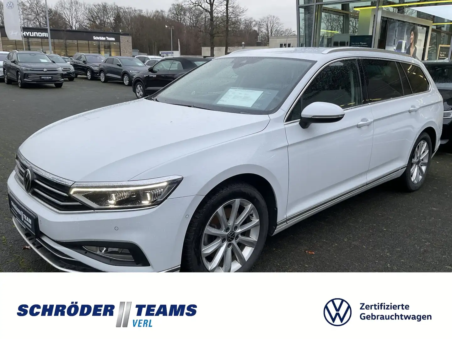 Volkswagen Passat Variant 2.0 TDI DSG Elegance Weiß - 1