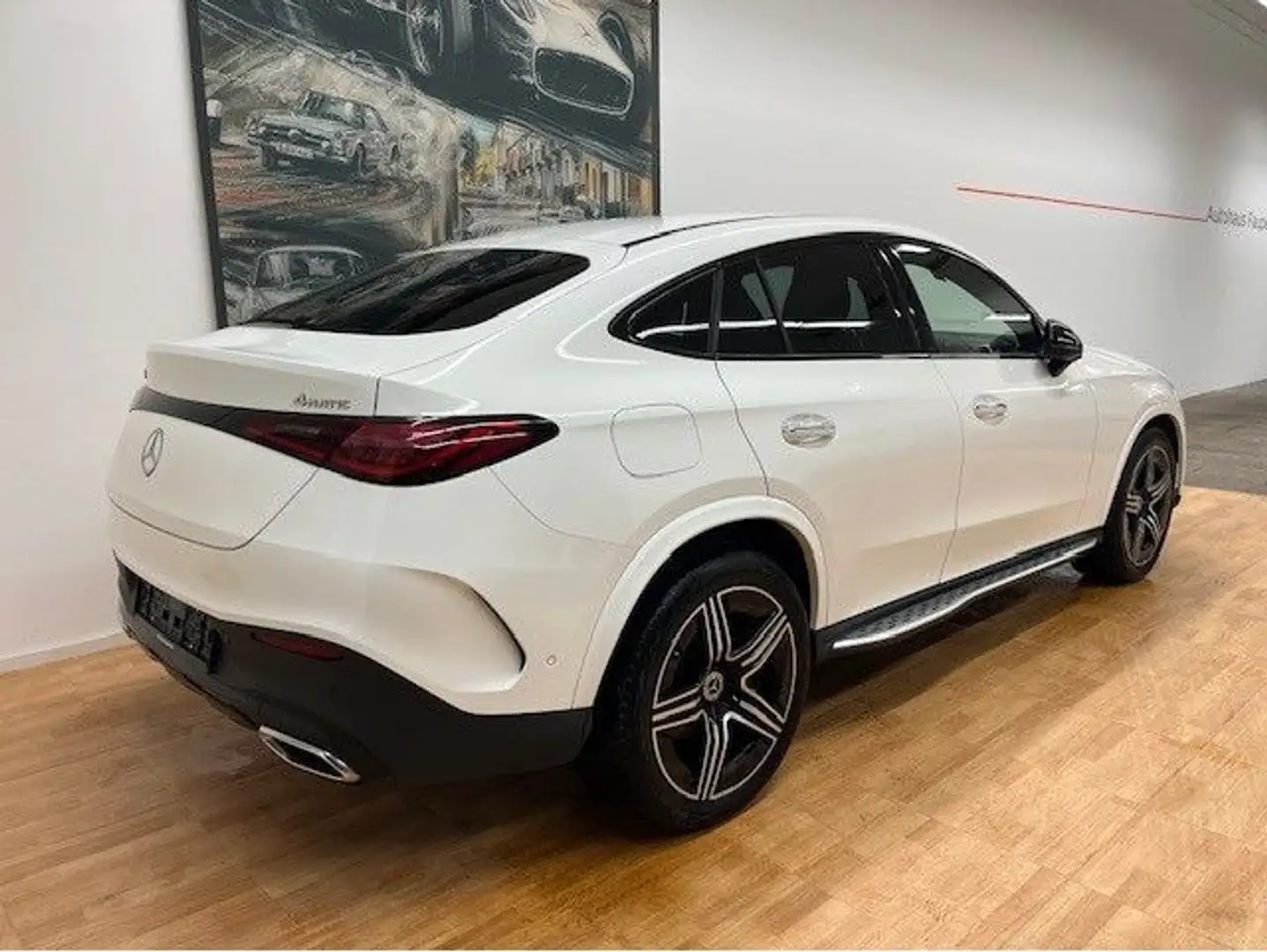 Mercedes-Benz GLC 300 d 4Matic Coupe AMG-Line Leder dig. Light Weiß - 2