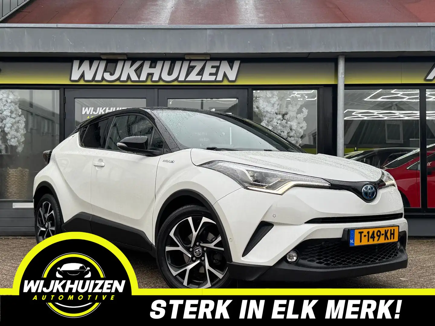 Toyota C-HR 1.8 Hybrid Executive met Led !!! 18 Inch !!! Navig Weiß - 1