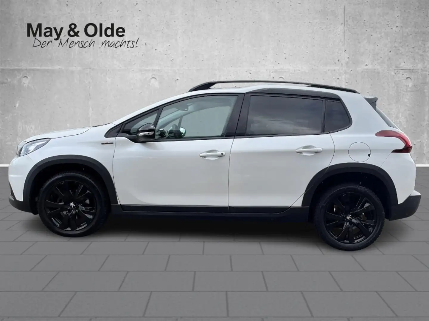 Peugeot 2008 1.2 PureTech Aut. GT-Line Pano Kamera Leder Weiß - 2