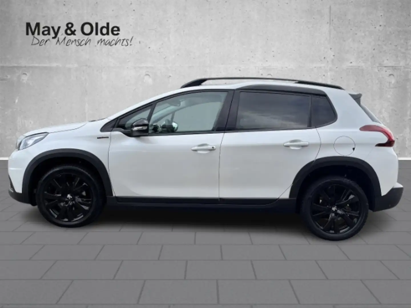 Peugeot 2008 1.2 PureTech Aut. GT-Line Pano Kamera Leder Blanc - 2