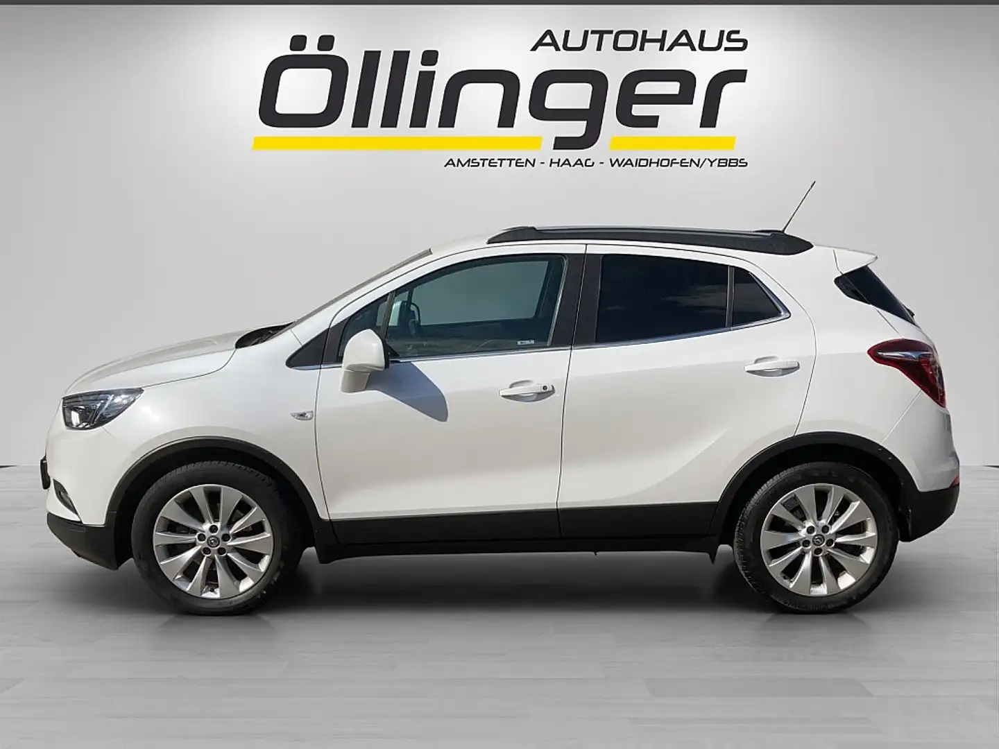 Opel Mokka X 1,4 Turbo Innovation + AHV + NAVI uvm! Wit - 2