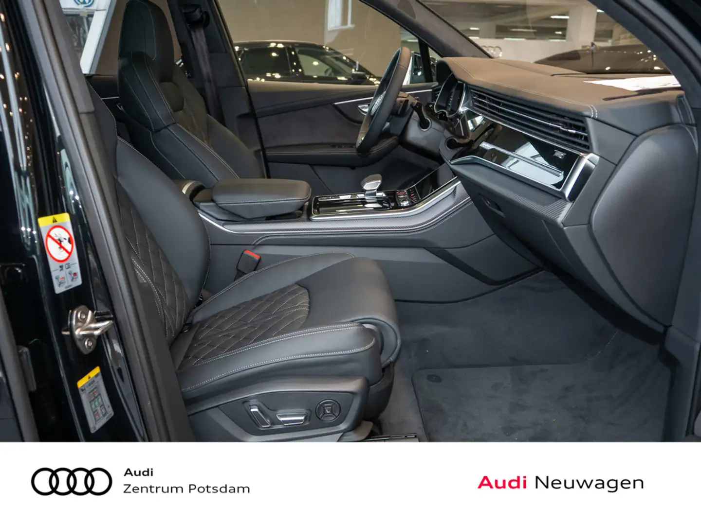 Audi SQ7 SUV TFSI STANDHZ PANO MATRIX-LED LASER Negro - 2