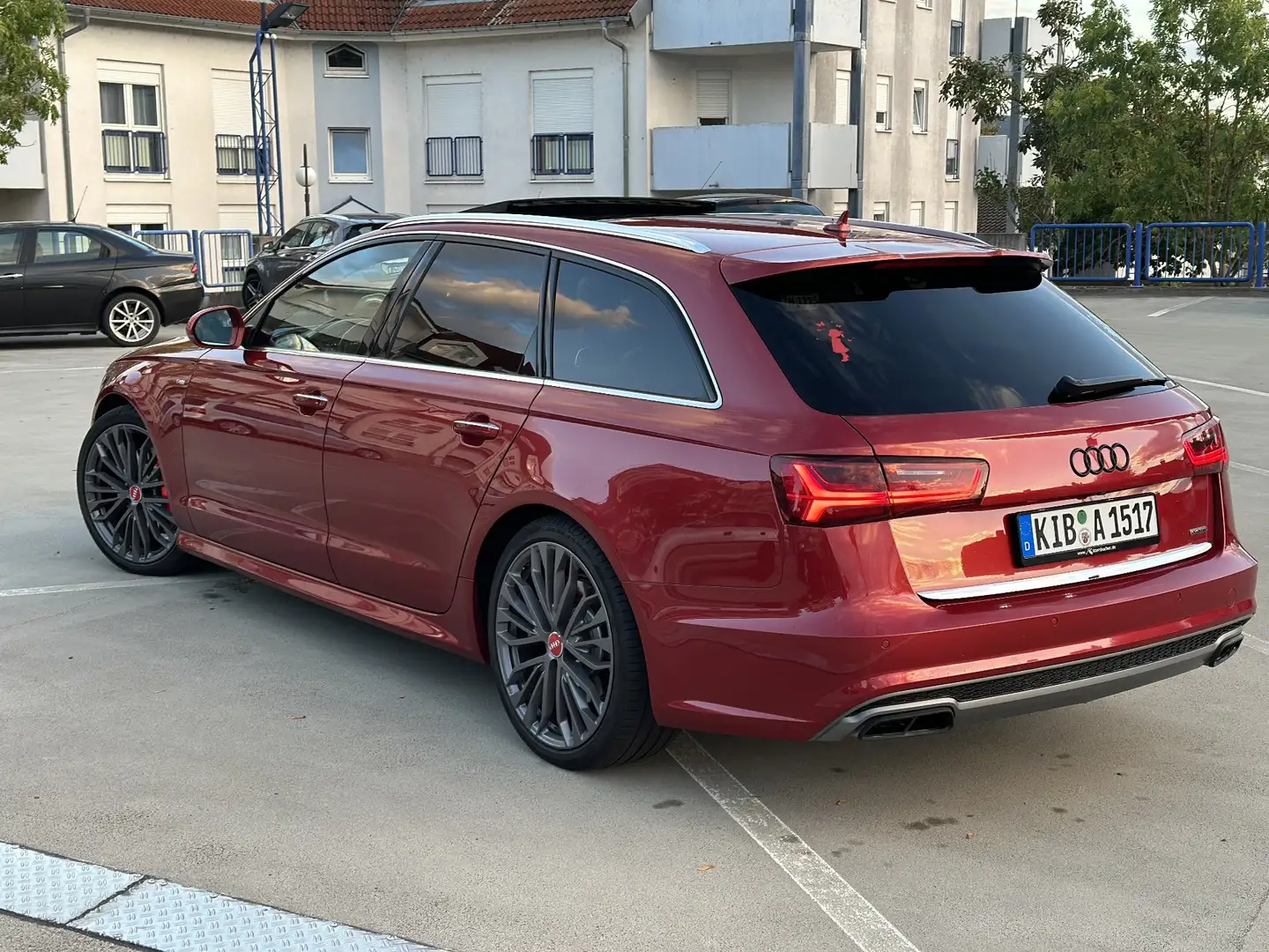 Audi A6 Avant 3.0 TDI quattro S tronic Rouge - 2