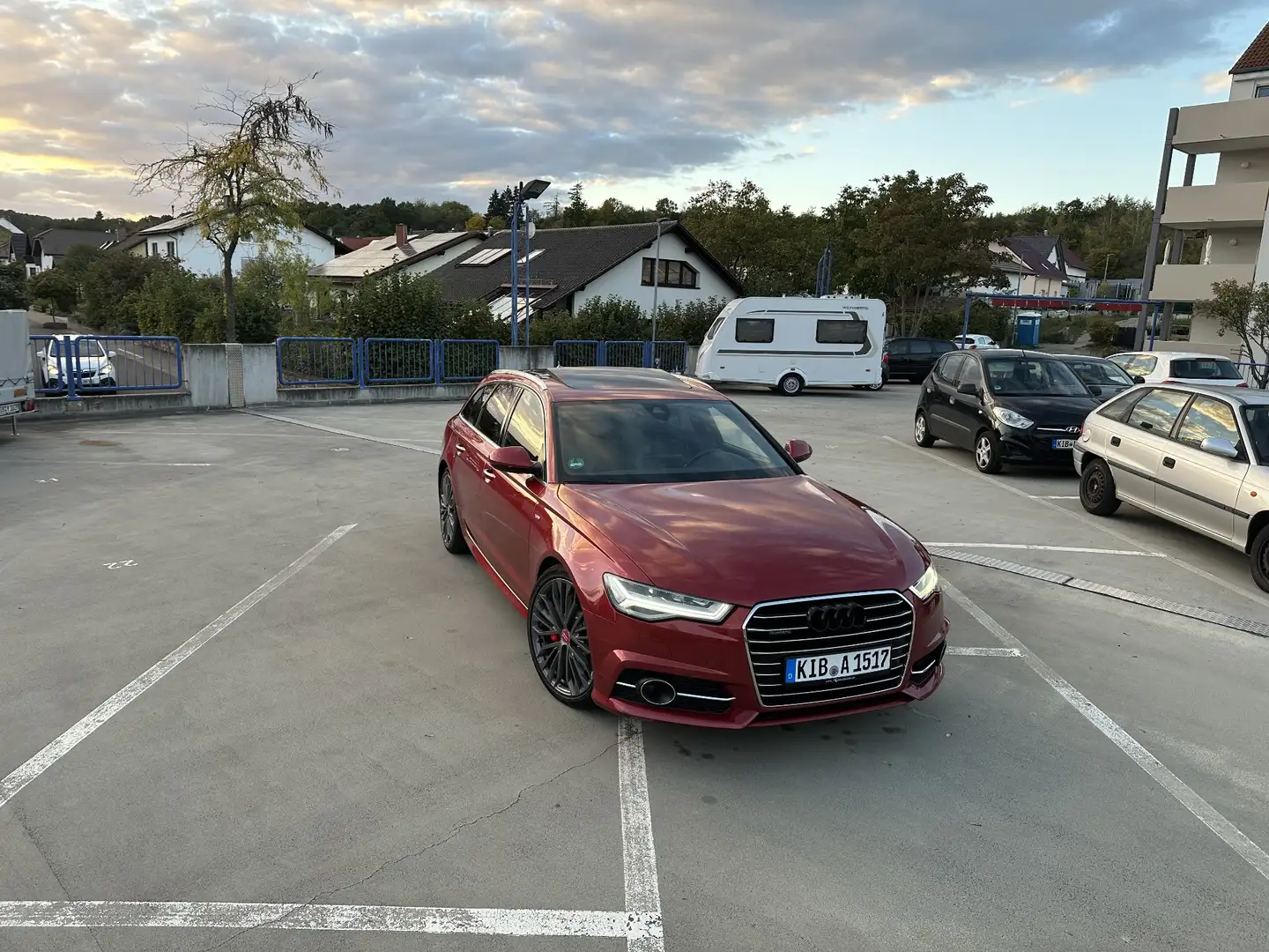 Audi A6 Avant 3.0 TDI quattro S tronic Rouge - 1
