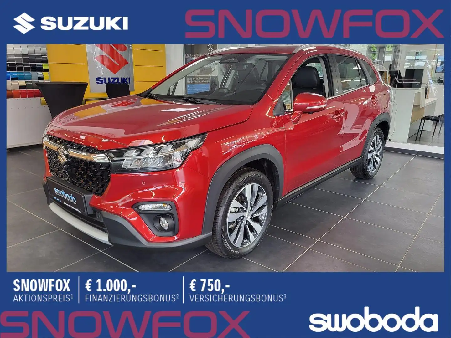 Suzuki S-Cross 1,4 Hybrid ALLGRIP flash Rot - 1