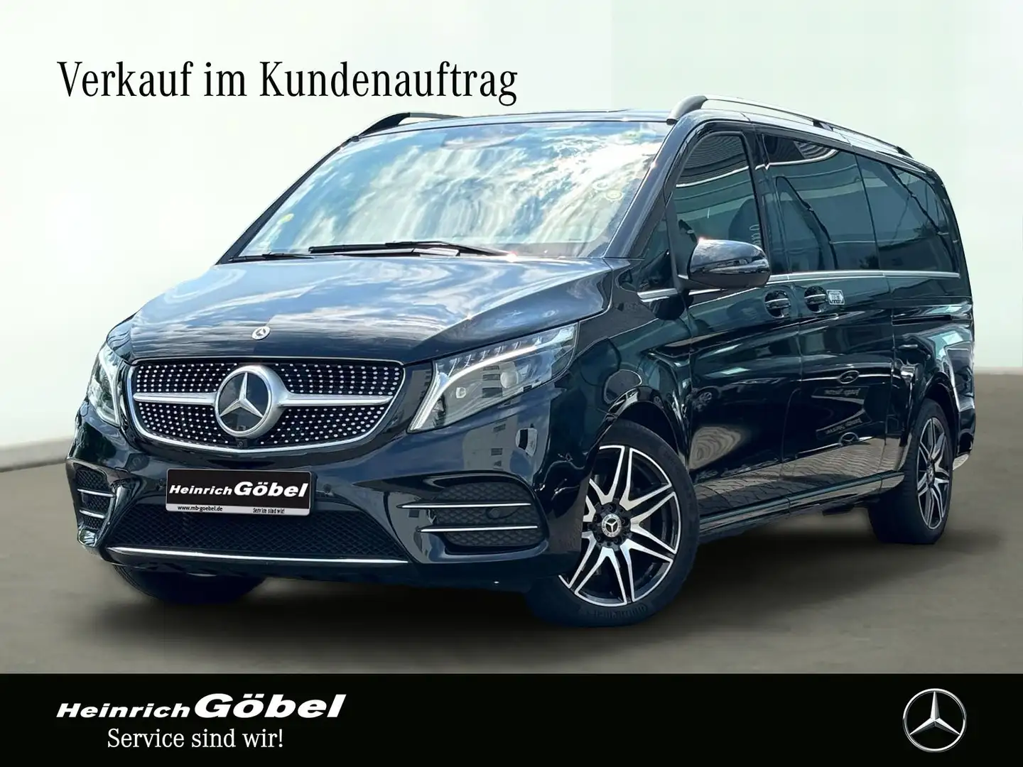 Mercedes-Benz V 300 d AMG*LUXUSSITZE*FAHRASSISTENZ-PAKET*360°K Noir - 1