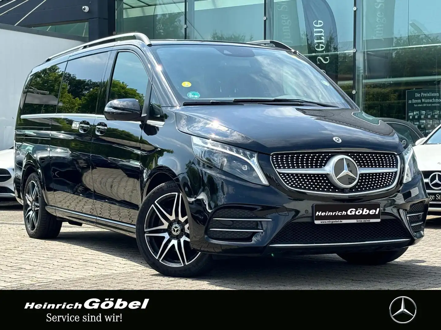 Mercedes-Benz V 300 d AMG*LUXUSSITZE*FAHRASSISTENZ-PAKET*360°K Noir - 2