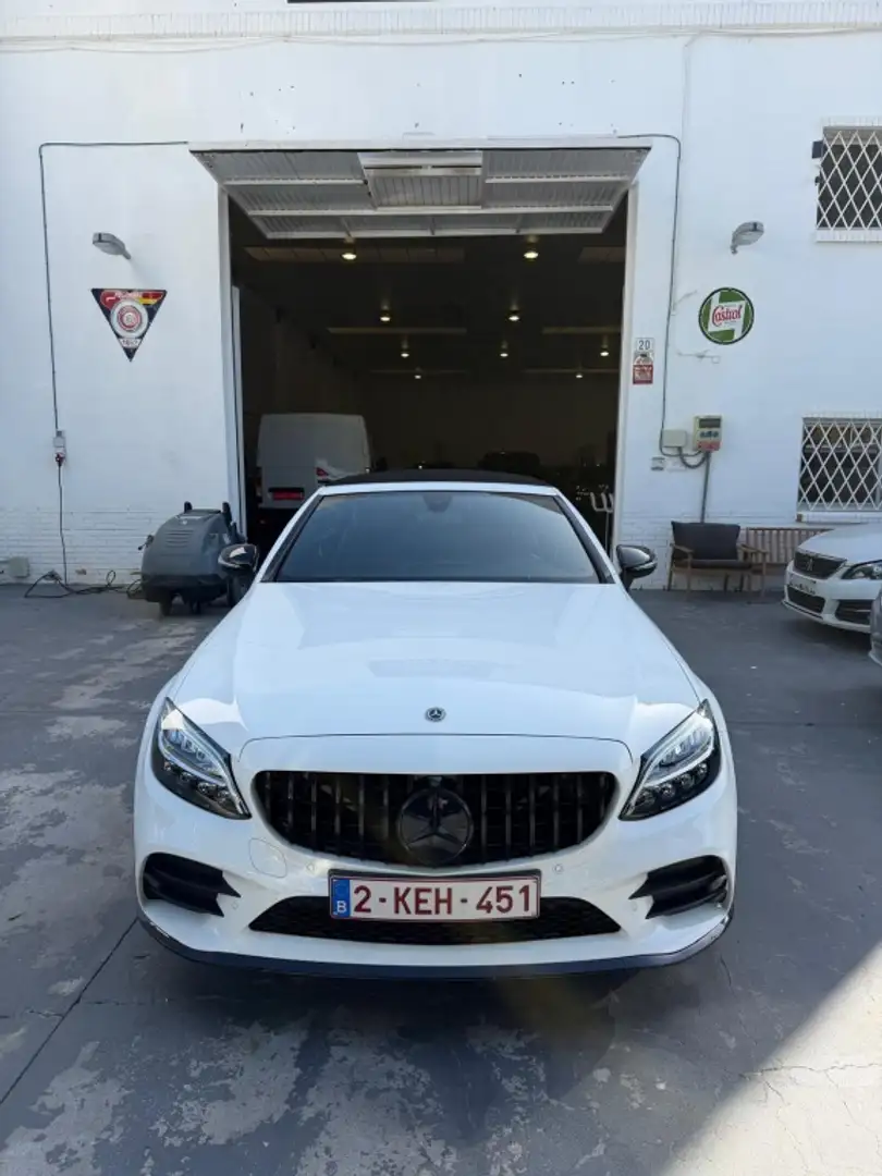 Mercedes-Benz MERCEDES-BENZ Clase C Descapotable Automático de Blanco - 2