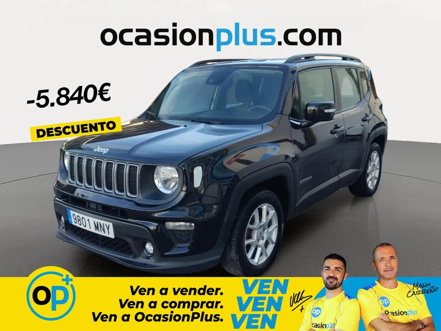 Jeep Renegade 1.0 Limited 4x2 Negro - 1