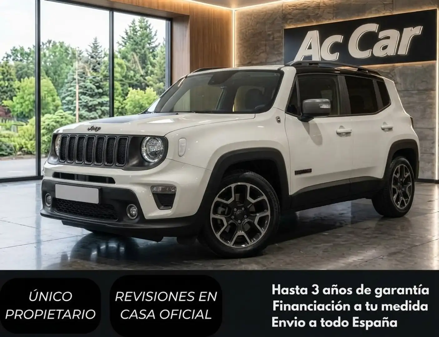 Jeep Renegade 1.3 PHEV Trailhawk 4x4 Aut. 177KW Blanco - 1
