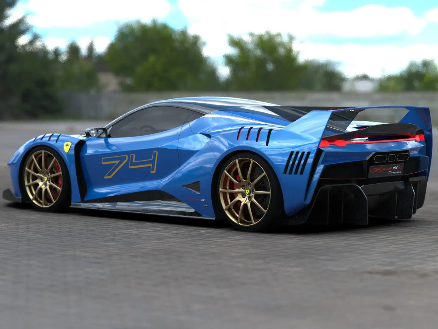 Angelelli Automobili Effequaranta XX Blu/Azzurro - 2