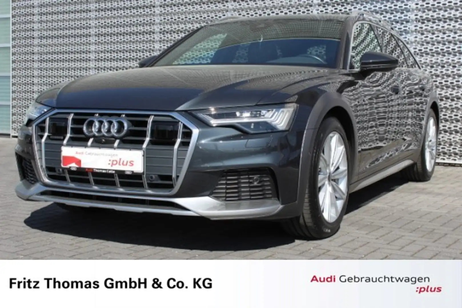 Audi A6 allroad 55 TDI quattro HD MLED Pano Leder AHK Klima Navi Grau - 1