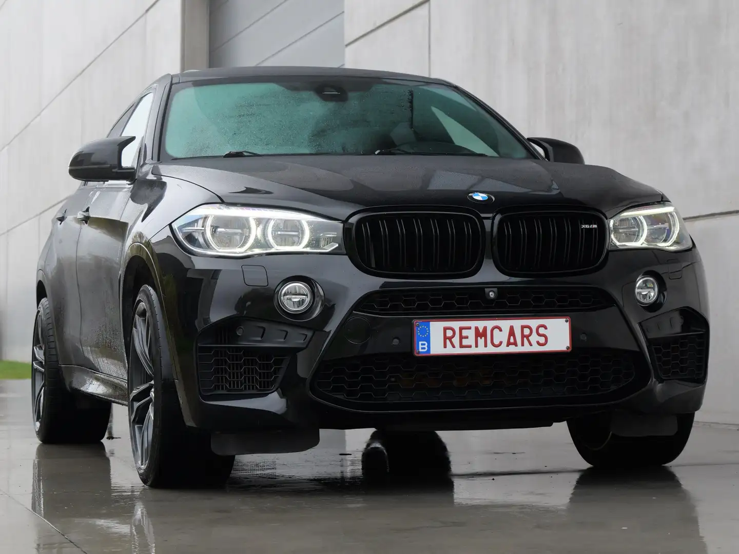 BMW X6 M 4.4i V8 FULL OPTION lichte vracht Zwart - 1