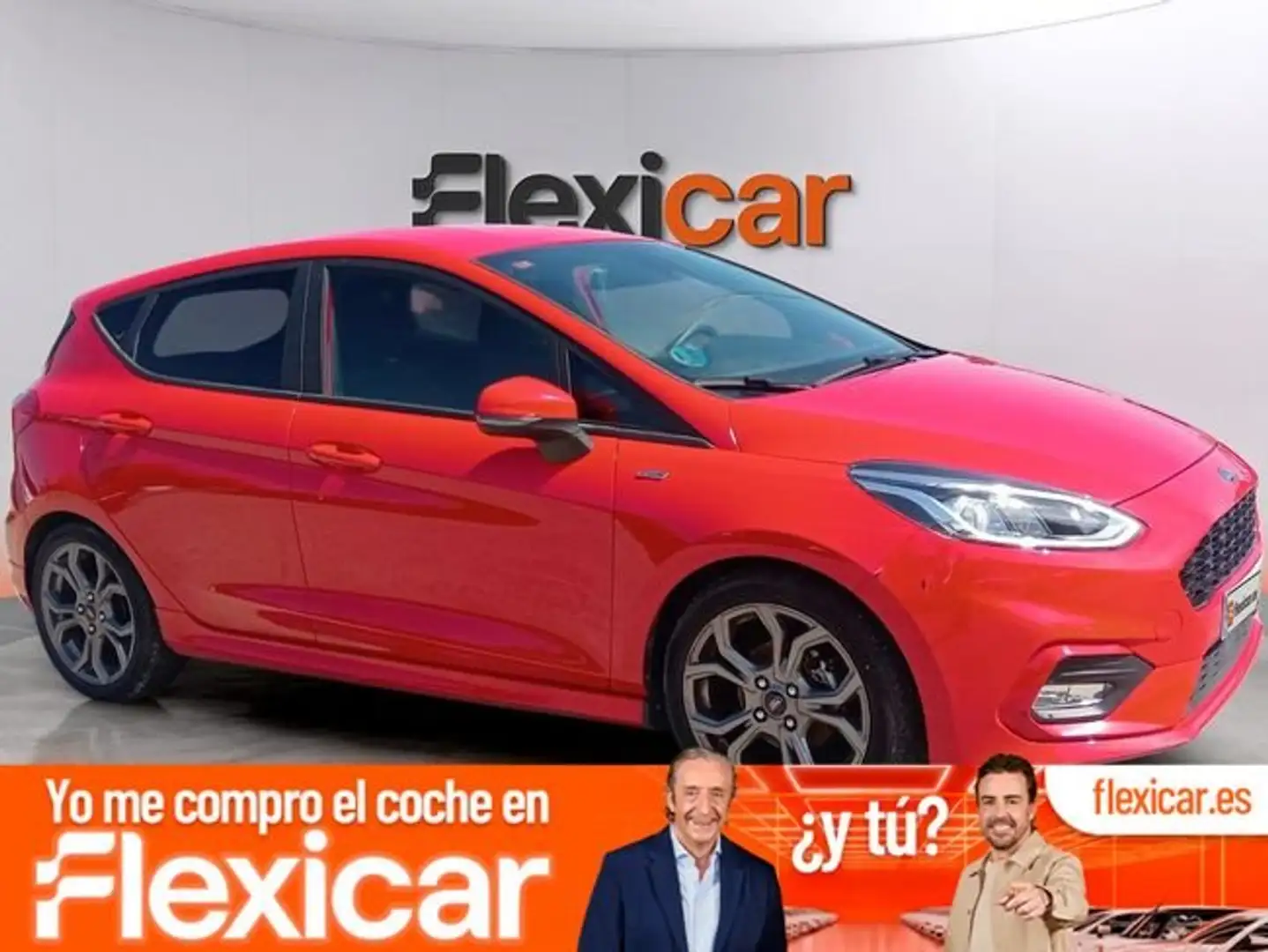 Ford Fiesta 1.0 EcoBoost MHEV 92kW(125CV) ST-Line 5p Rojo - 1