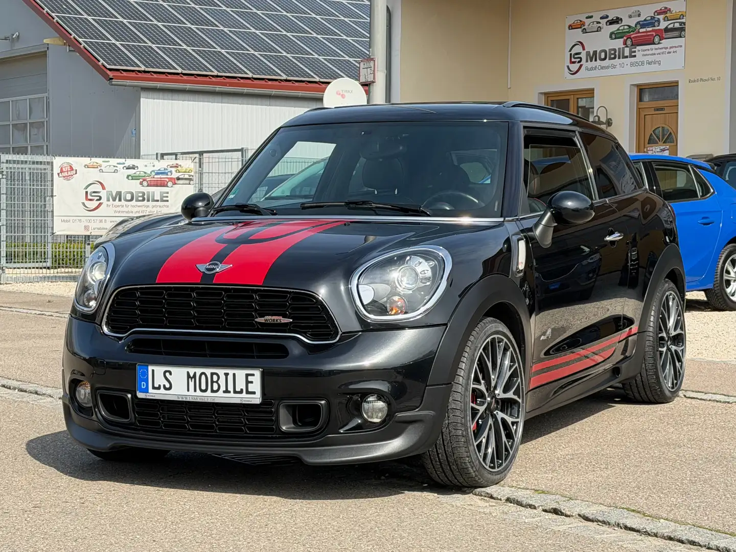 MINI John Cooper Works Paceman All4 Autom. 218PS* Chilli* Panorama* SHZ* Schwarz - 1