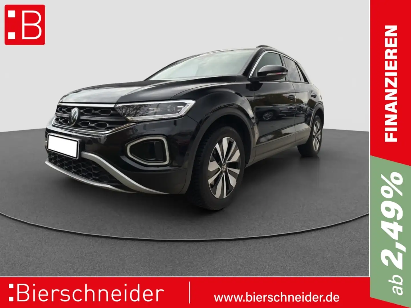 Volkswagen T-Roc 2.0 TDI DSG Goal AHK REAR VIEW ACC LED NAVI Schwarz - 1