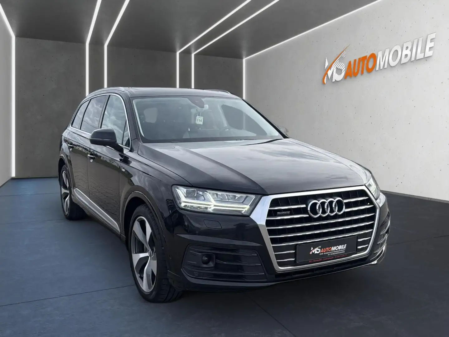 Audi Q7 3.0 TDI quattro Sline+ACC+LED+PANO+LUFT+AHK Schwarz - 2