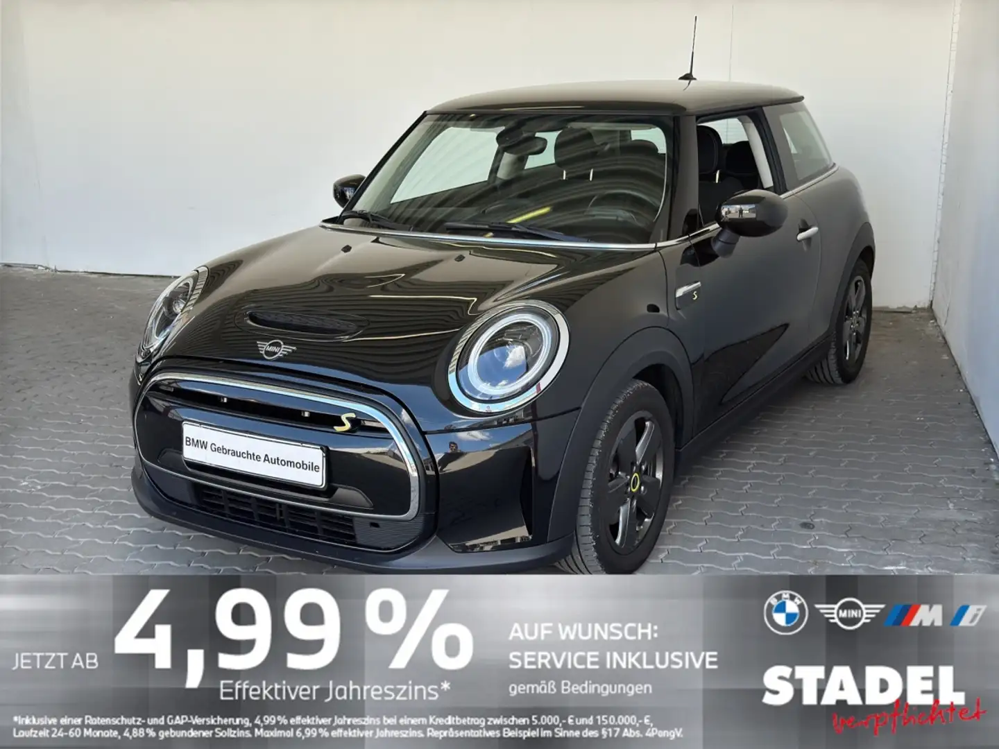 MINI Cooper SE Navi.LED.AppleCarPlay.PDChi.Sport-LR Schwarz - 2