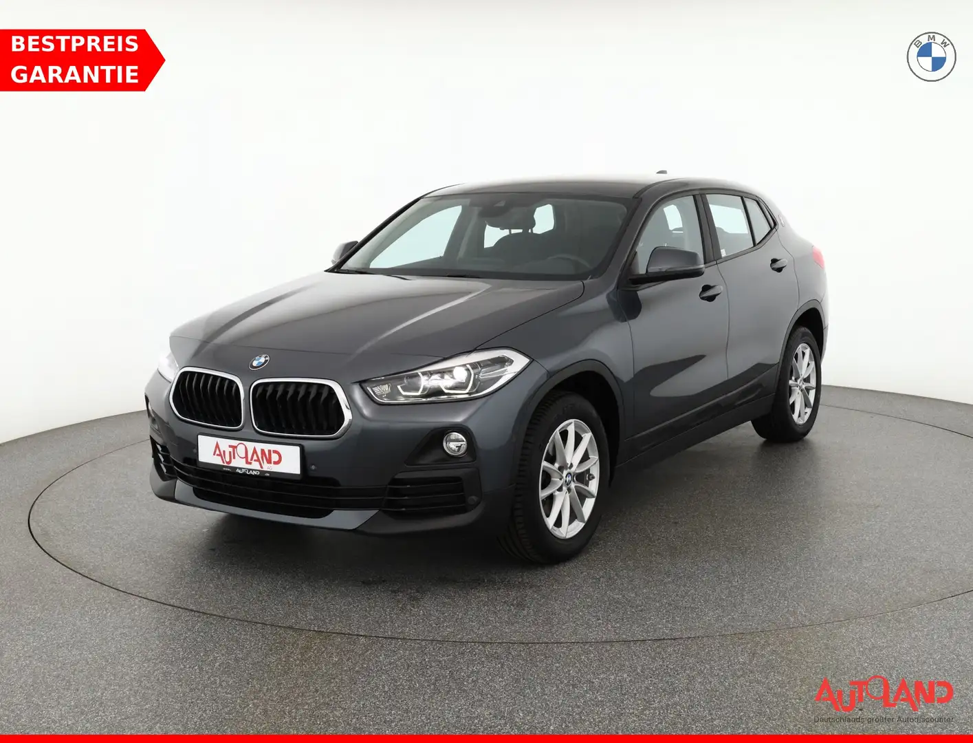 BMW X2 sDrive 18d LED Navi Head-Up Kamera Tempomat Gris - 1