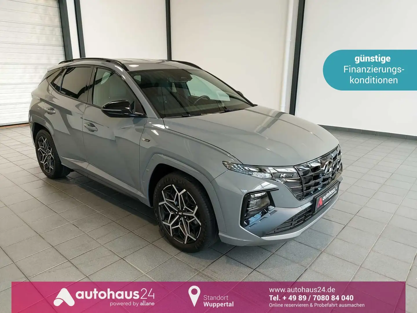 Hyundai TUCSON 1.6 T-GDI  N Line Mild-Hybrid 4WD Grigio - 1