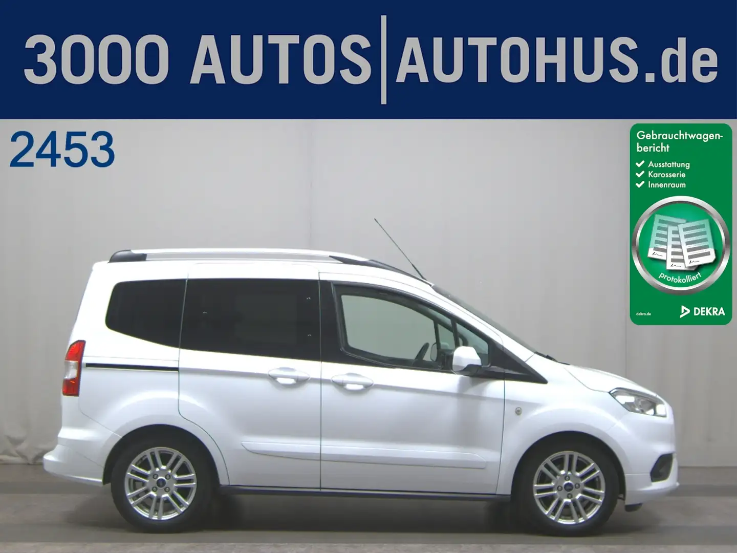 Ford Tourneo Courier 1.5 TDCi Titanium Navi Klima Blanco - 1