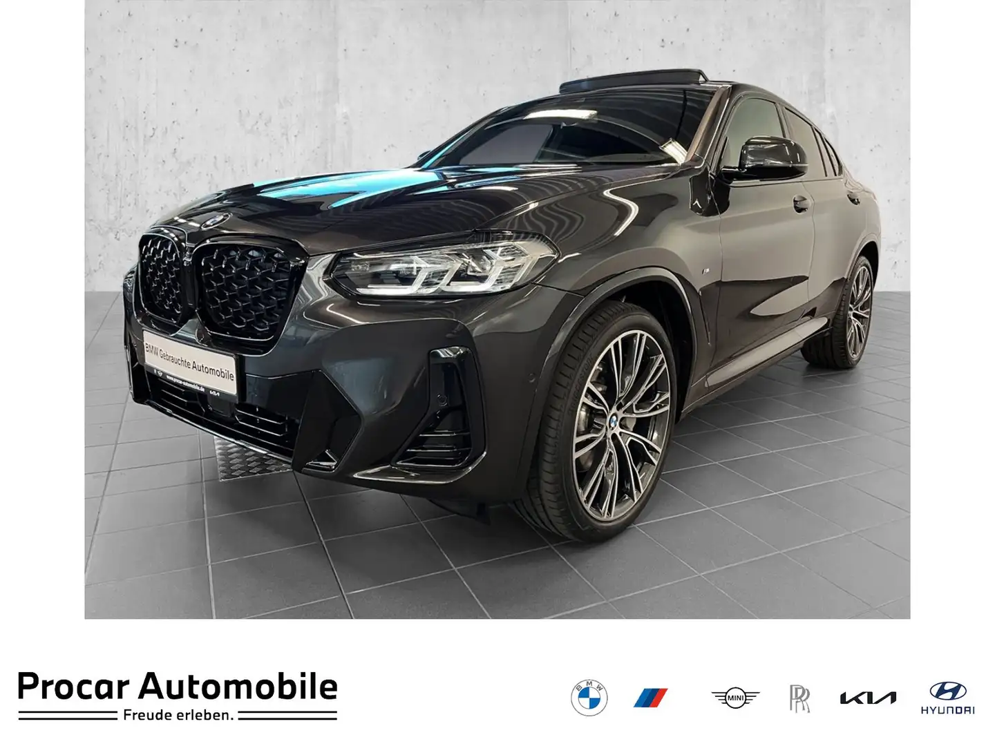 BMW X4 xDrive30d M Sport PANO ACC RFK NAVI LED DAB Серый - 1