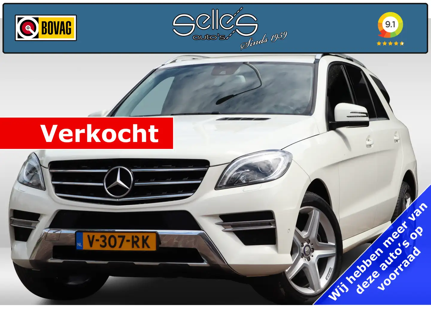 Mercedes-Benz ML 350 BLUETEC 4MATIC | Grijs Kenteken | Trekhaak Wit - 1